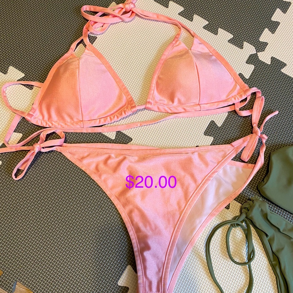 Pink Bikini, never wore before.